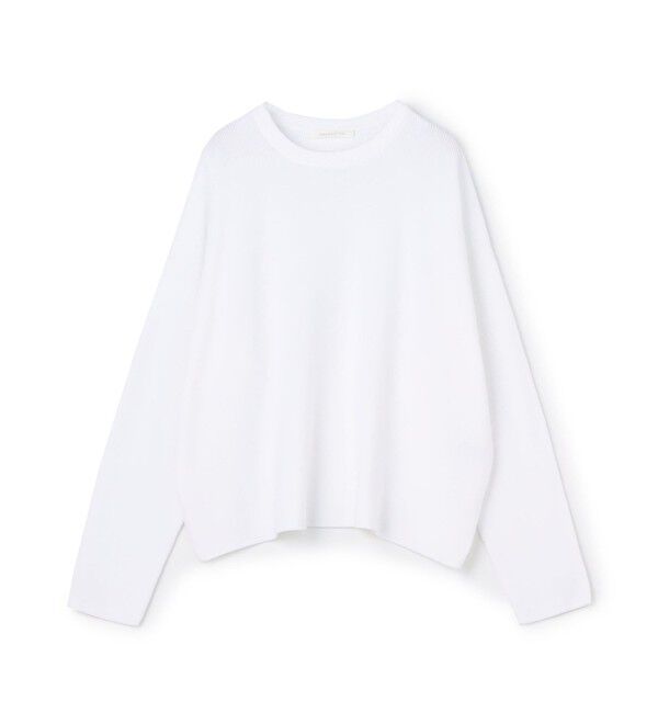 【トゥモローランド/TOMORROWLAND】 シーアイランドコットン クルーネックプルオーバー