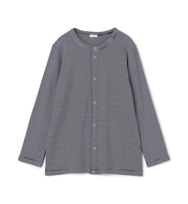 モテ系メンズファッション|【トゥモローランド/TOMORROWLAND】 ソフトジャージーリブ クルーネックカーディガン