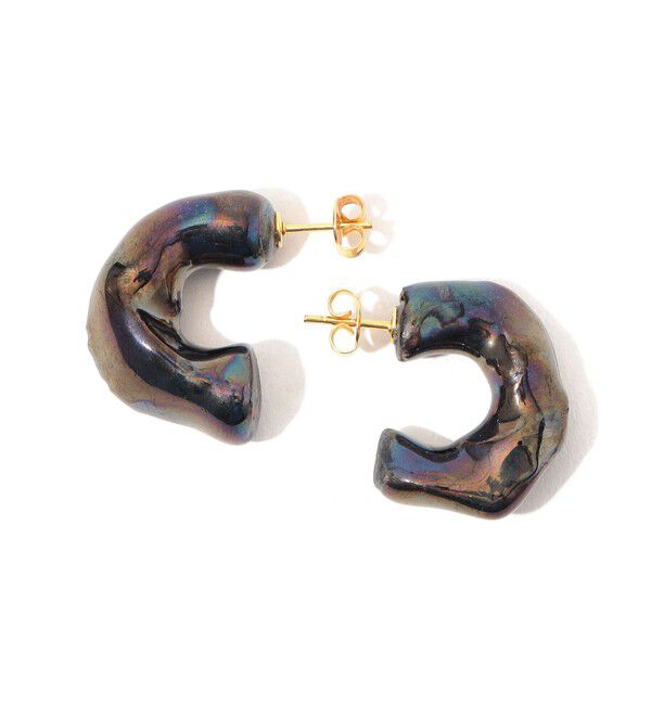 【トゥモローランド/TOMORROWLAND】 LEVENS PIEDRA HOOPS ピアス