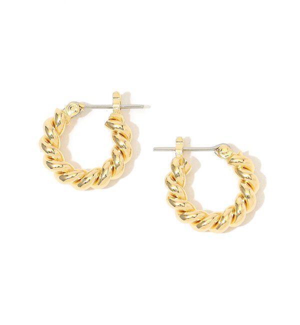 【トゥモローランド/TOMORROWLAND】 LAURA LOMBARDI MINI TWIST HOOPS ピアス