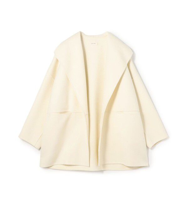 【K】ラムズウールガウンジャケット★ホワイト★新品 セール】 ラムズウール ガウンジャケット （その他アウター