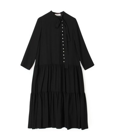コンパクトサッカー ギャザーVネックワンピース（Ballsey）｜ルミネの 