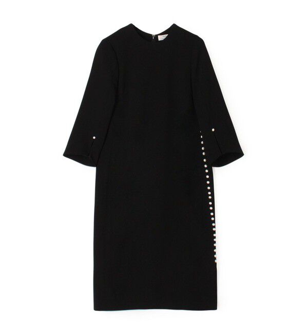 別注】ne Quittez pas BLACK POPLIN ORGANZEシャツ