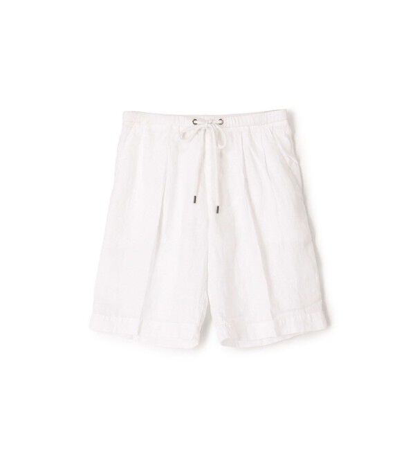 【トゥモローランド/TOMORROWLAND】 ライトウェイトリネン ハーフパンツ WKO4318