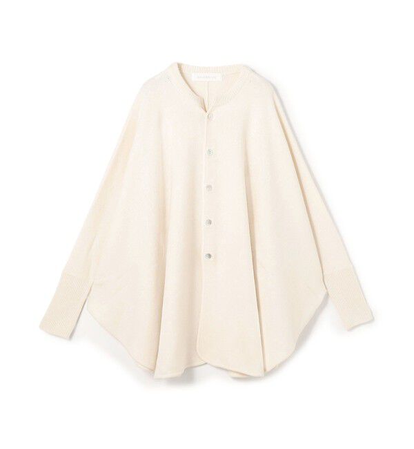 【トゥモローランド/TOMORROWLAND】 モンゴルカシミヤ オーバルカーディガン