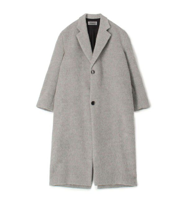 ウールアルパカシャギー ダブルブレストコート（Ballsey