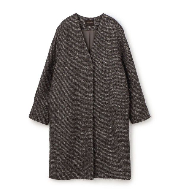 【トゥモローランド/TOMORROWLAND】 ブークレー Vカラードルマンスリーブコート