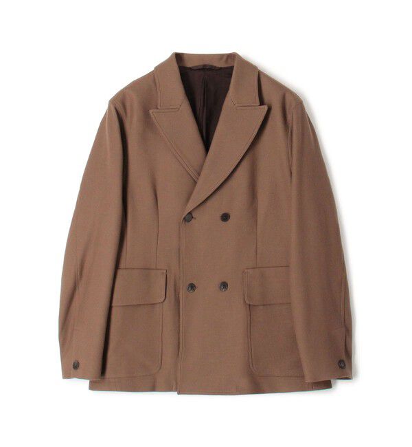 【トゥモローランド/TOMORROWLAND】 ウールギャバジン ダブルブレステッド 4Bジャケット