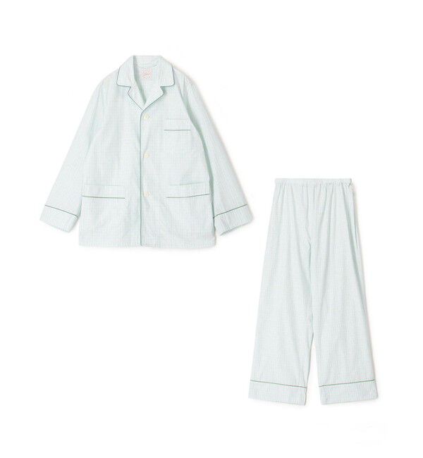 人気ファッションメンズ|【トゥモローランド/TOMORROWLAND】 コットンブロード チェック パジャマ（ウィメンズ）