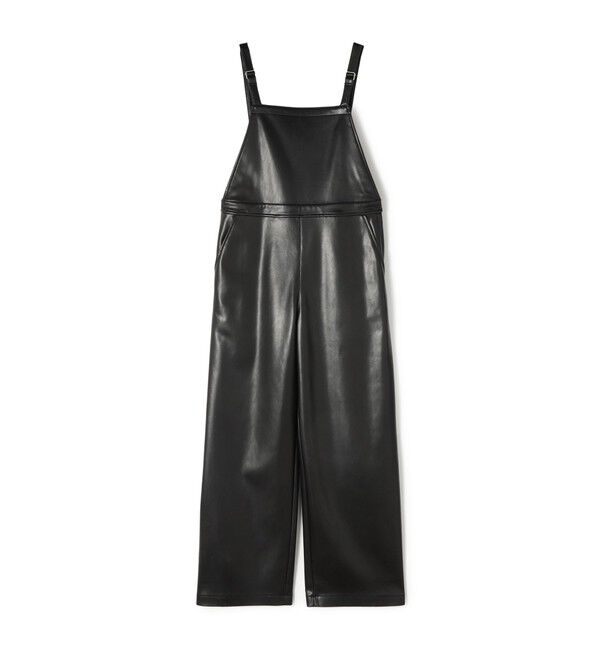 【トゥモローランド/TOMORROWLAND】 【WEB先行予約】レザーライク サロペット