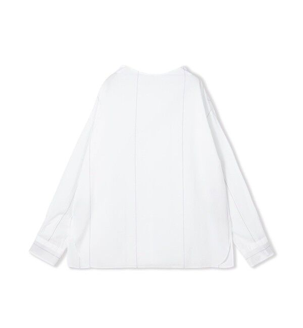 リネンポプリン カットオフブザムシャツ（GALERIE VIE）｜ルミネの