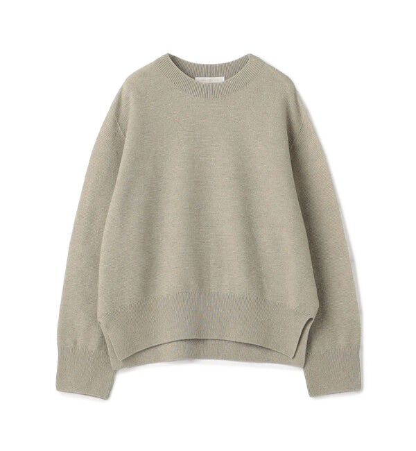 【トゥモローランド/TOMORROWLAND】 カシミヤコットン クルーネックプルオーバー