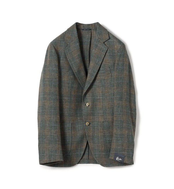 【トゥモローランド/TOMORROWLAND】 GABO ウールリネン シングルブレステッド2Bジャケット