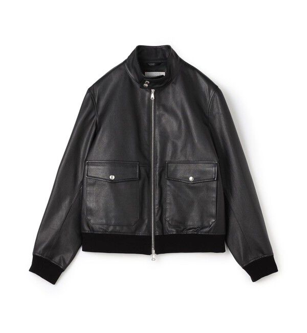 人気メンズファッション|【トゥモローランド/TOMORROWLAND】 【別注】EMMETI GREYSON カーフ ドライビングブルゾン