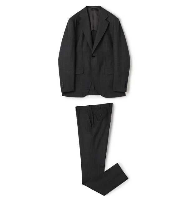 ウール シングルブレステッド 2Bスーツ BRITISH TEX DORMEUIL