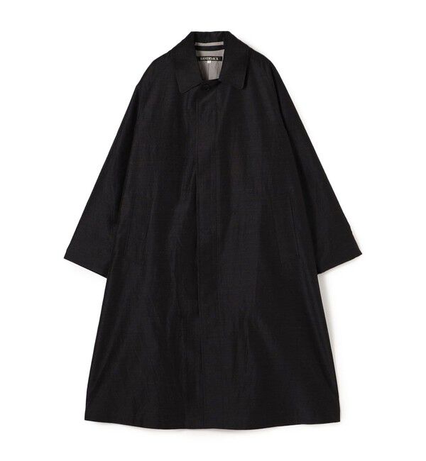 HAVERSACK ウールシルク バルカラーコート