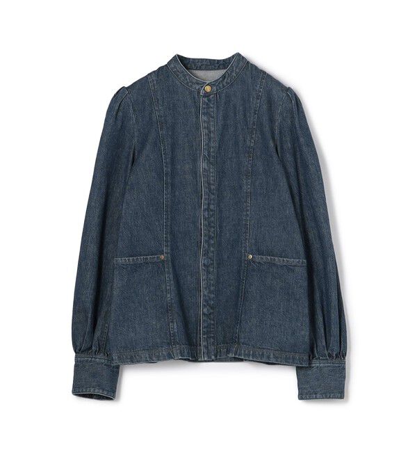 【WEB先行予約】ライトウェイトデニム パフスリーブブルゾン