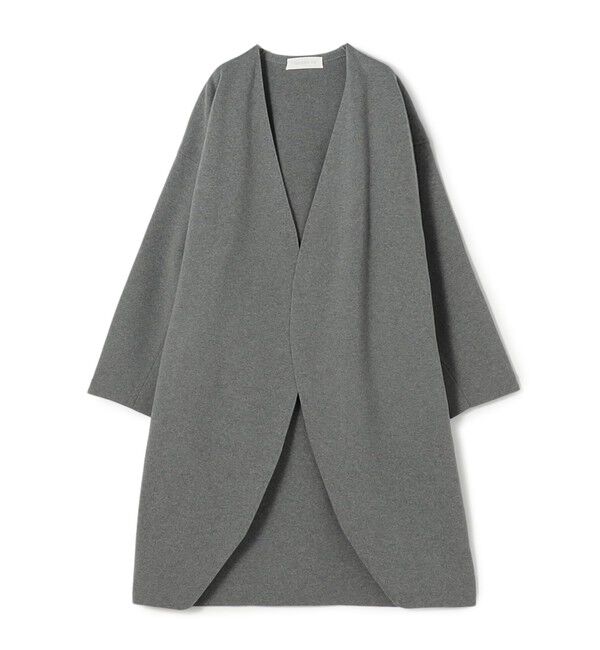 ミラノリブ ノーカラーコート