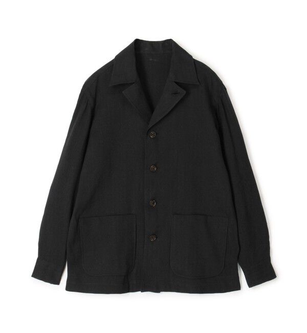 ファッションメンズなら|【トゥモローランド/TOMORROWLAND】 リネンコットンヘリンボーン ハンドカバーシャツブルゾン