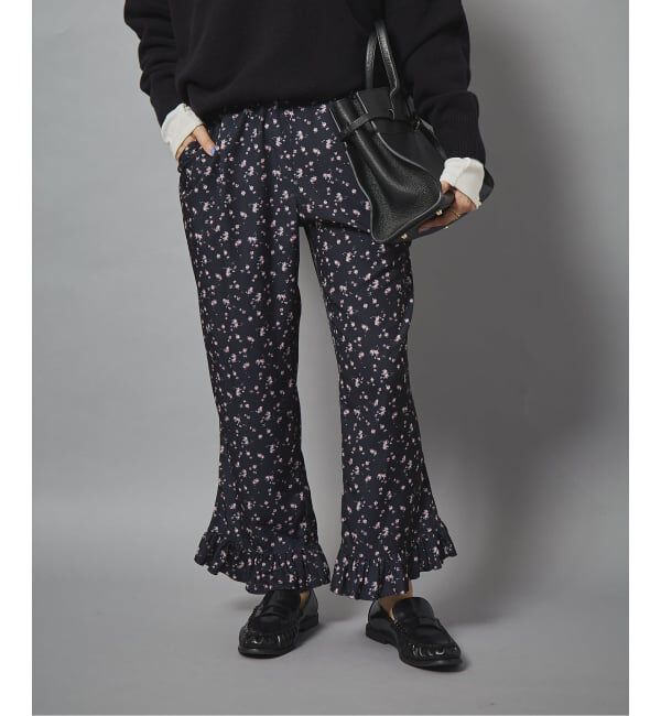 【ボナム/Bonum】 《追加》フラワーフリルパンツ