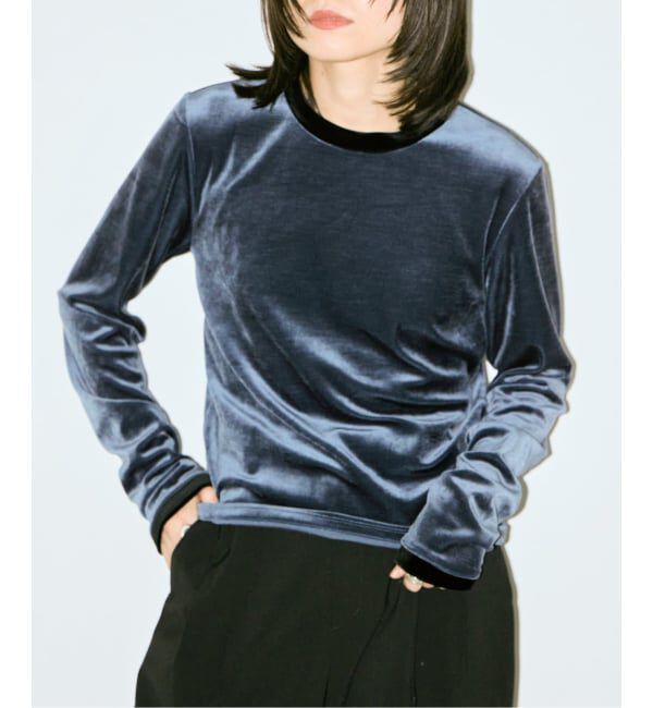 モテ系ファッションメンズ|【シティショップ/CITYSHOP】 VELVET RINGER LONG SLEEVE：カットソー