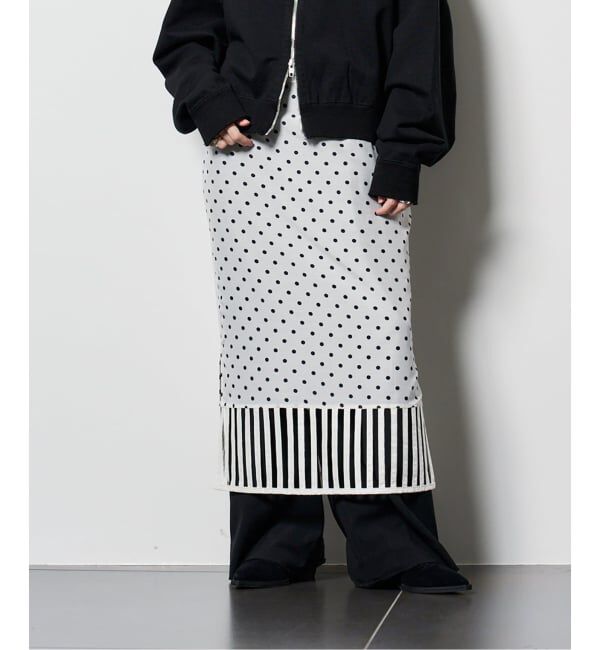 【シティショップ/CITYSHOP】 SUPER YAYA SKIRT STRIPES SK09-STR-AW25：スカート