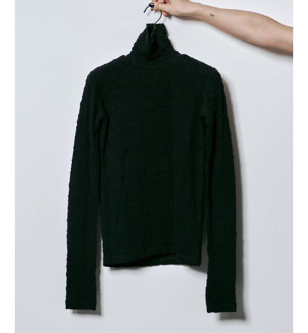 メンズファッションオススメ|【シティショップ/CITYSHOP】 SEEALL JACQUARD HIGH NECK TOP SAW51/TS905：カットソー