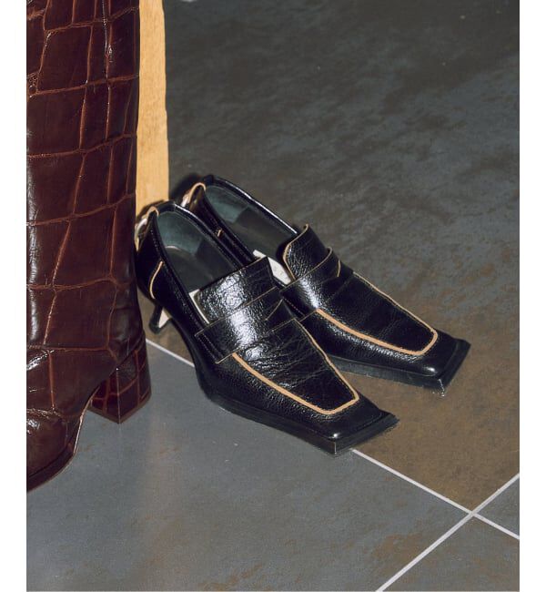 【シティショップ/CITYSHOP】 MIISTA DARIN BLACK COURTS MI_5784：パンプス