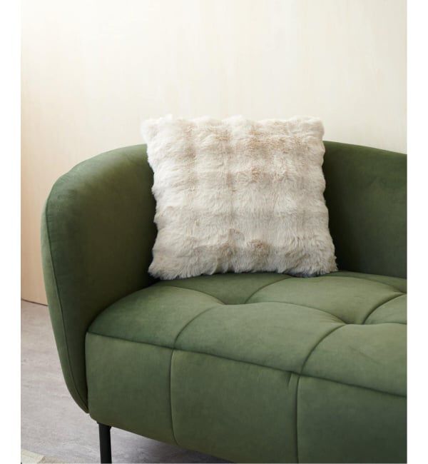 【ジャーナル　スタンダード　ファニチャー/journal standard Furniture】 FUR CUSHION フェイクファー クッションカバー 45cm角