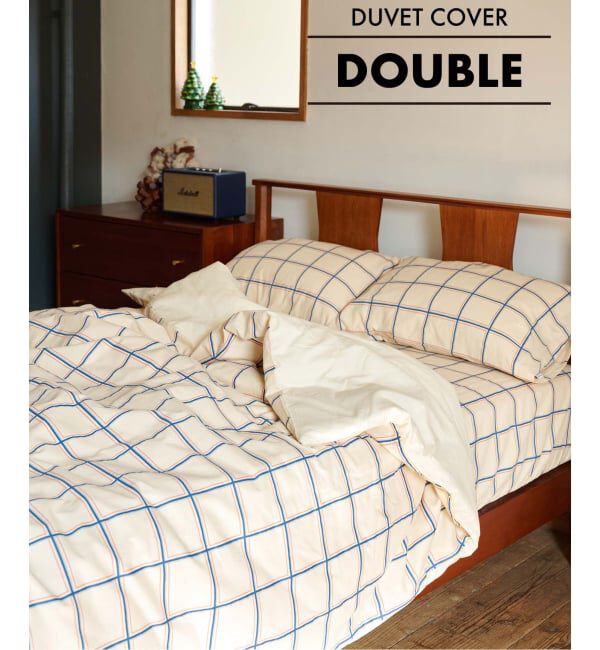 【ジャーナル　スタンダード　ファニチャー/journal standard Furniture】 BILLY DUVET COVER D 掛け布団カバー ダブル