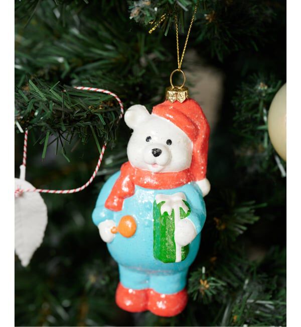【ジャーナル　スタンダード　ファニチャー/journal standard Furniture】 《予約》XM ORNAMENT BEAR クリスマス オーナメント