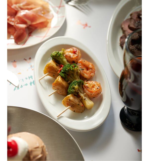 【ジャーナル　スタンダード　ファニチャー/journal standard Furniture】 《予約》【Porvasal/ポルバサル】OVAL PLATE オーバルプレート 19cm