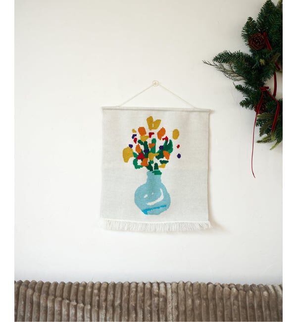 【ジャーナル　スタンダード　ファニチャー/journal standard Furniture】 《予約》【ヒラノトシユキ】JSF別注 KNIT TAPESTRY タペストリー