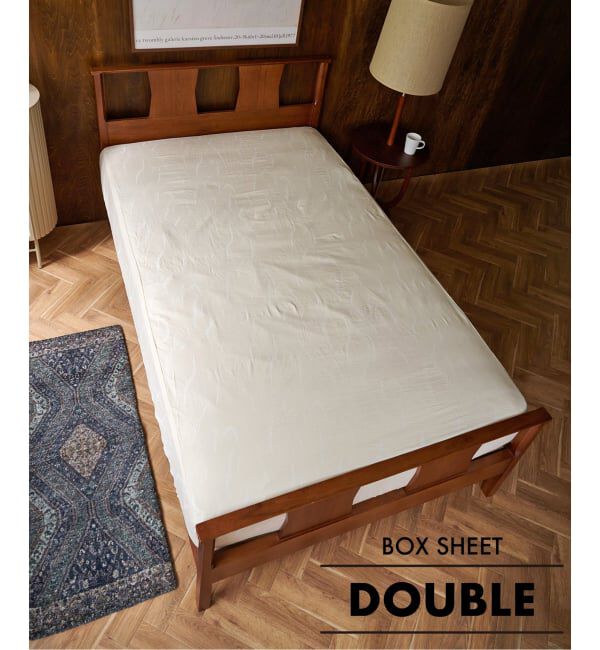 【ジャーナル　スタンダード　ファニチャー/journal standard Furniture】 《予約》SWAY BOX SHEET D ボックスシーツ ダブル
