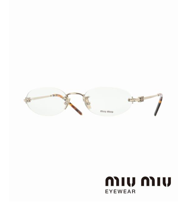 人気ファッションメンズ|【ヒロブ/HIROB】 【MIU MIU / ミュウミュウ】53WV GO Optical
