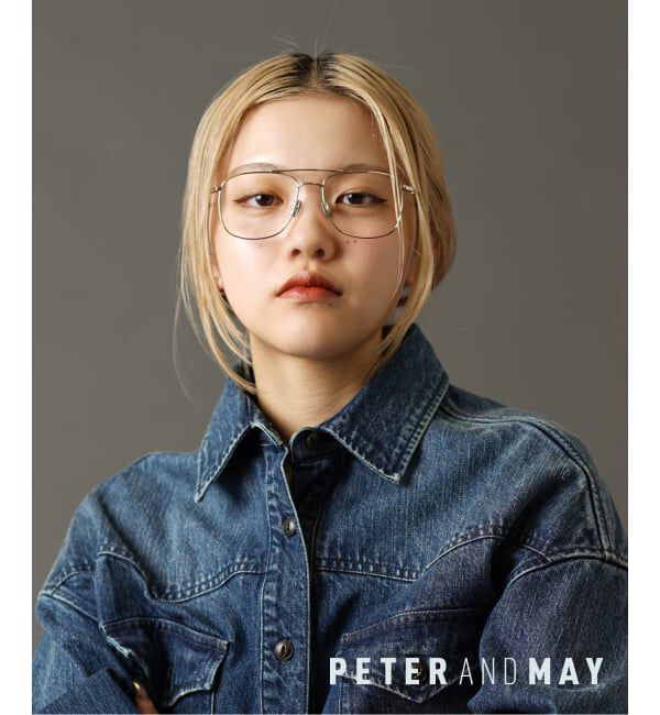 【ヒロブ/HIROB】 PETER AND MAY MICHEL MICHEL WHITE GOLD ex Optical
