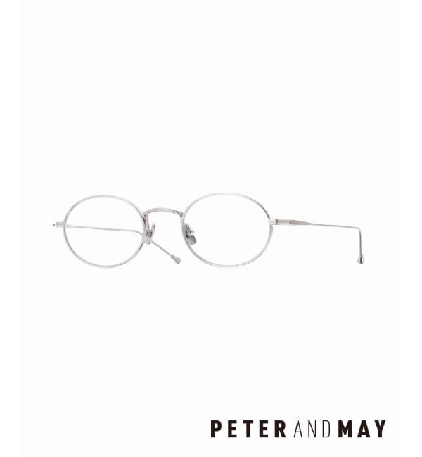 人気ファッションメンズ|【ヒロブ/HIROB】 PETER AND MAY MON REVE BRUSHED SILVER Optical