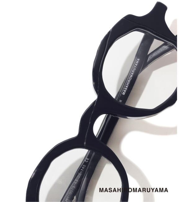 【ヒロブ/HIROB】 MASAHIRO MARUYAMA 別注 MM-0079 No.E1 Navy - Clear Optical