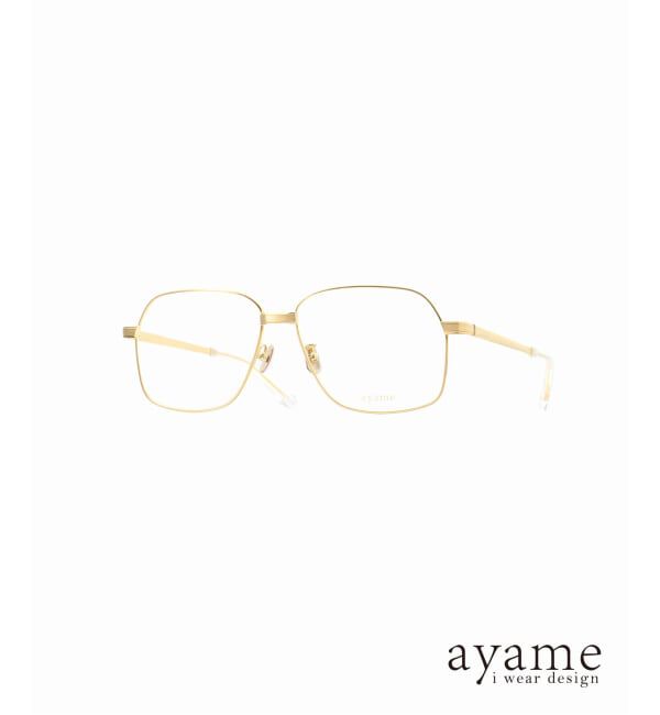ファッションメンズなら|【ヒロブ/HIROB】 ayame NEAT YG Optical