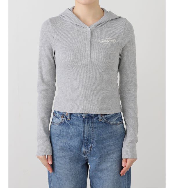 ファッションメンズお薦め|【ジョイントワークス/JOINT WORKS】 GUESS/ゲスGJ LS HOODED EMBRO TOP
