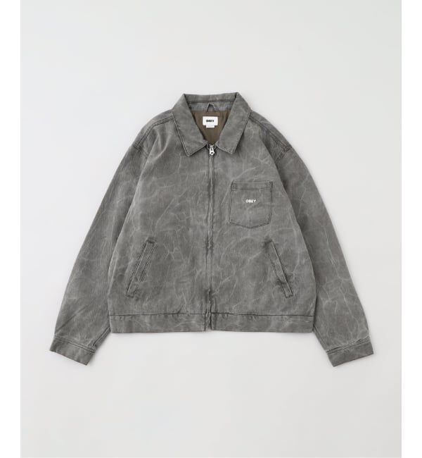 モテ系ファッションメンズ|【ジョイントワークス/JOINT WORKS】 OBEY / オベイ WORKMAN ZIP JACKET