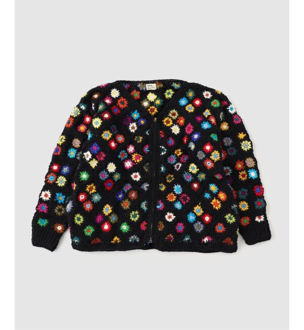 ファッションメンズお薦め|【ジョイントワークス/JOINT WORKS】 MacMahon Knitting Mills V-Neck Zip Cardigan-Diamond