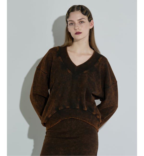 モテ系ファッションメンズ|【ジョイントワークス/JOINT WORKS】 ANNA SUI NYC / アナスイエヌワイシー ピグメントコントラストプルオーバー