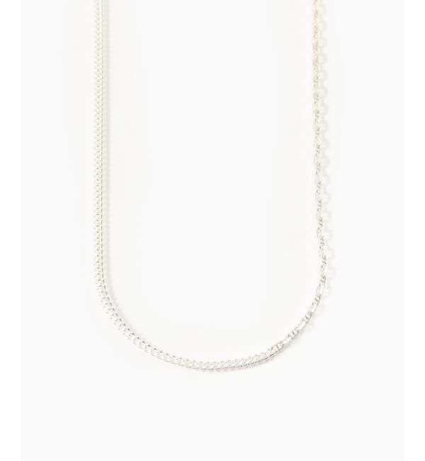 【ジョイントワークス/JOINT WORKS】 JIEDA / ジエダ 925 SILVER SWITCHING NECKLACE