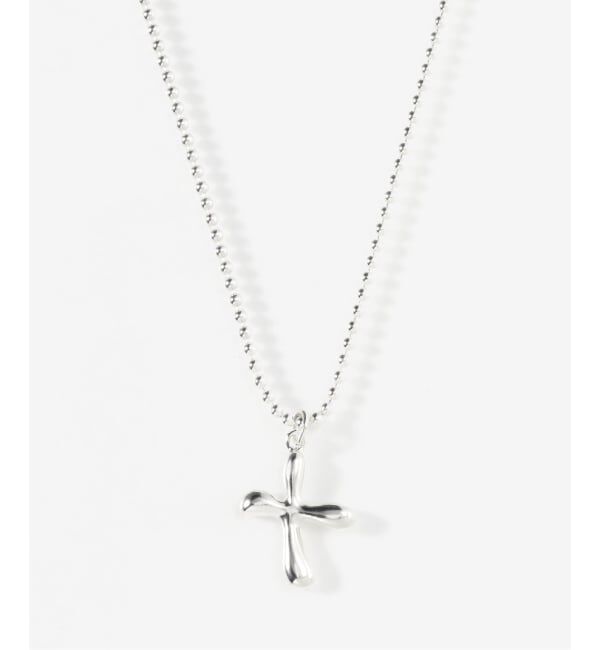 【ジョイントワークス/JOINT WORKS】 THE OBJECT / ザ オブジェクト Cross Ball Chain Necklace