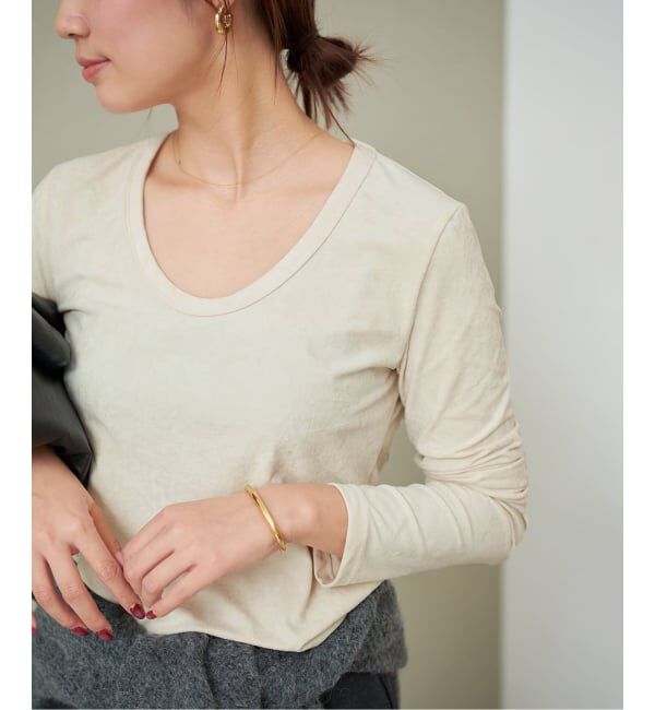 メンズファッションオススメ|【プラージュ/Plage】 velour long Tシャツ