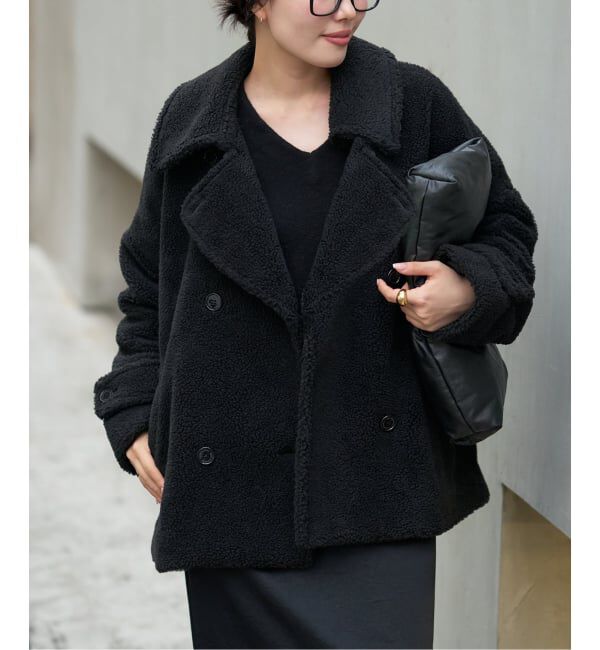 【プラージュ/Plage】 TRADITIONAL WEATHERWEAR 別注 ECO FUR Pコート