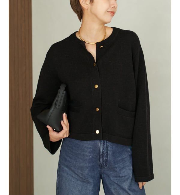 モテ系ファッションメンズ|【プラージュ/Plage】 Metal Button ニットジャケット