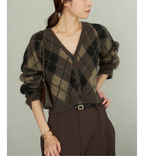 メンズファッションの一押し|【プラージュ/Plage】 Argyle mini カーディガン