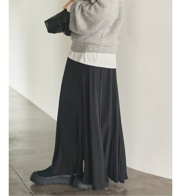 【プラージュ/Plage】 《WEB限定追加》Washable Fibril ロングスカート 4